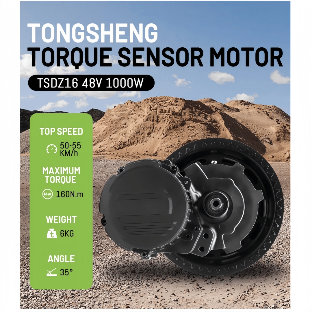 TONGSHENG TSDZ16 48V 1000W Ele - огляд і ціна Mid Drive Conversion Kit 1000W