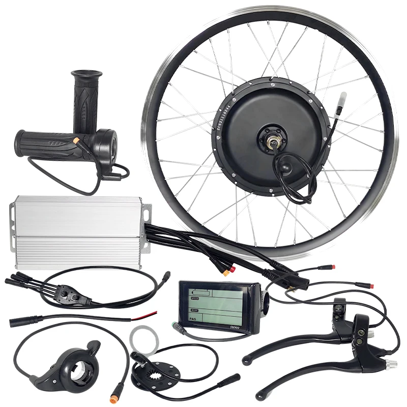 New Electric Conversion Kit 72 - огляд і ціна 12000W Electric Motorcycle Hub Motor