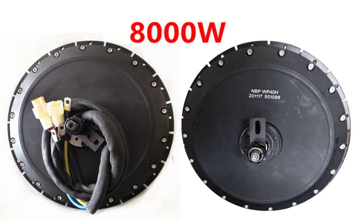 US Stock QS273 40H Peak 8000W  - огляд і ціна 72V 8000W Brushless Hub Motor