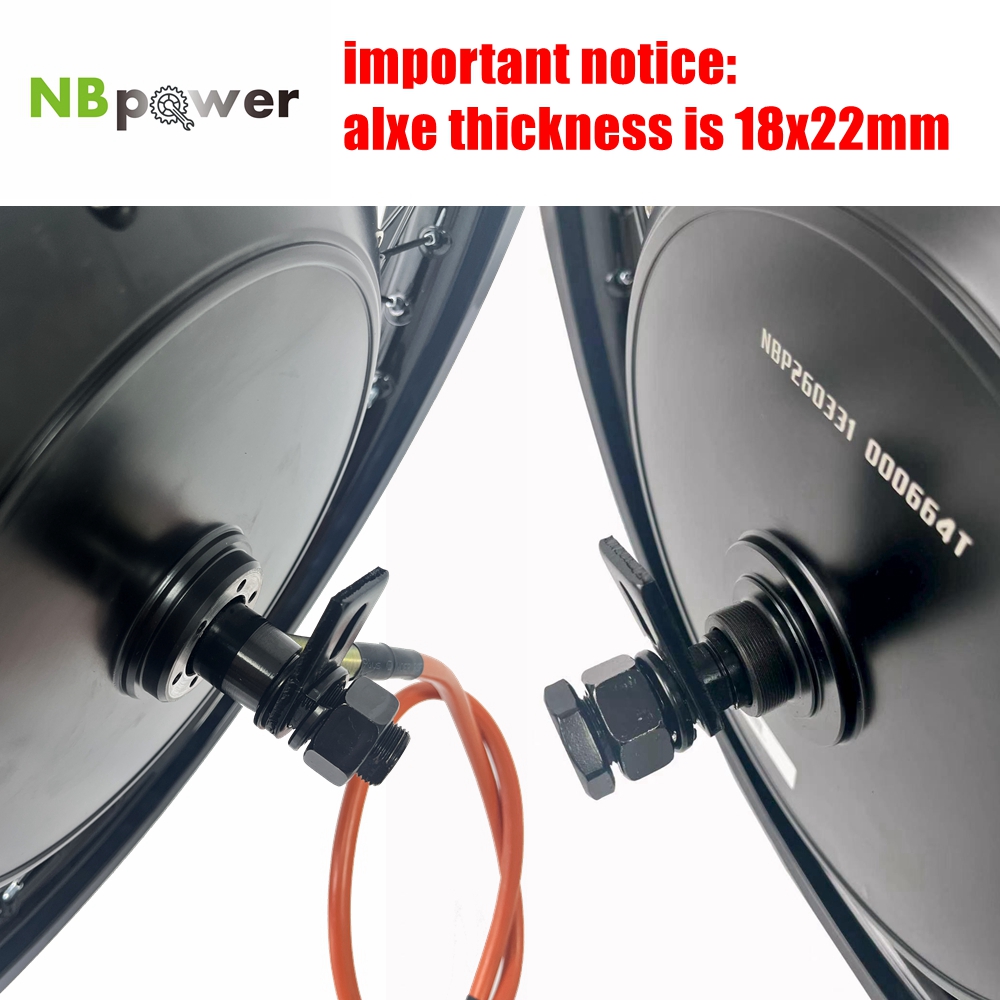 NBpower/170mm Dropout QS 273 4 - огляд і ціна 72V 8000W Brushless Hub Motor