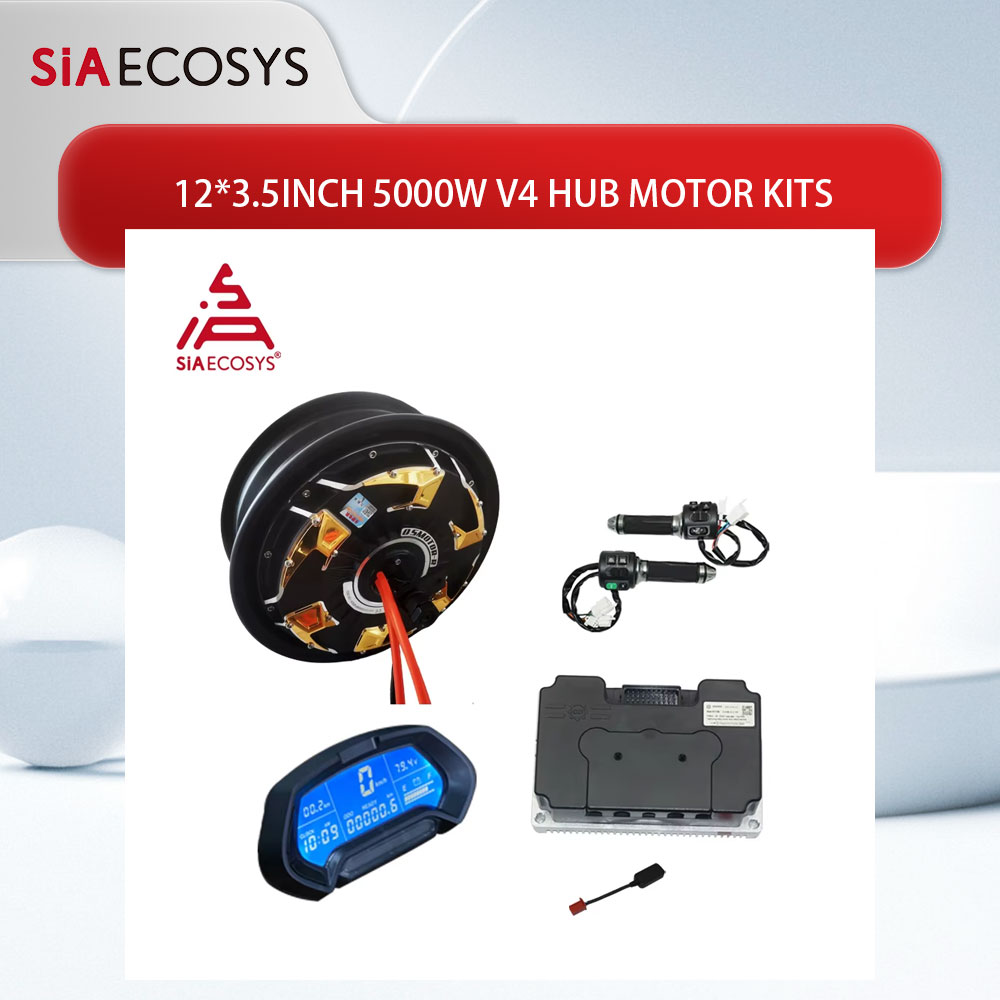 QS Motor 12*3.5inch 5000W V4 7 - огляд і ціна 5000W Hub Motor Kit 72V